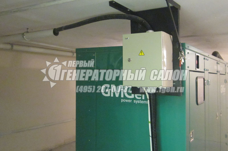 Монтаж дизельной электростанции GMGen GMC150S для санатория в Подмосковье