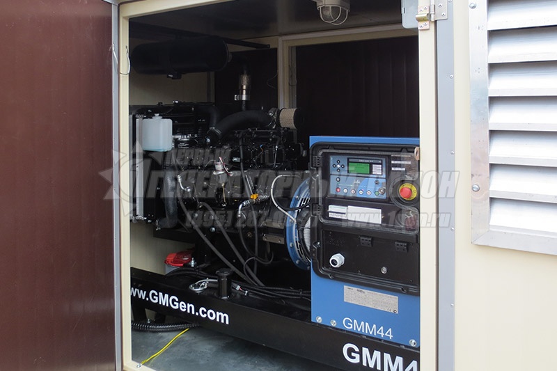 Монтаж дизельной электростанции GMGen GMM44