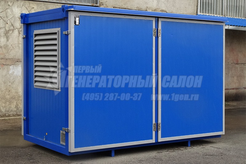 Дизельная электростанция SDMO J33 мощностью 25 кВт в защитном контейнере для «ПиЭлСи Систем»