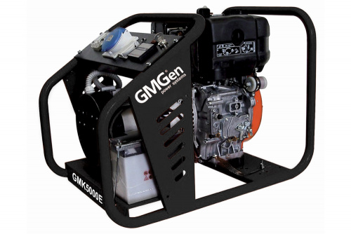 Бензогенератор GMGen GMK5000E в контейнере - 4.1 кВт / однофазный (220 В) фото № 2