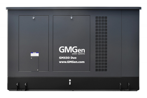 Газовый генераторGMGen GMX50 Duo в кожухе - 41 кВт / трёхфазный (380/220 В) фото № 4