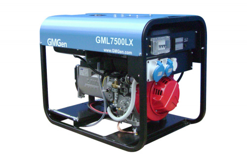 Дизель генератор GMGen GML7500LX - 5.6 кВт / однофазный (220 В) фото № 3