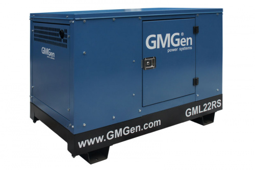 Дизель генератор GMGen GML22RS в кожухе - 16.8 кВт / трёхфазный (380/220 В) фото № 4
