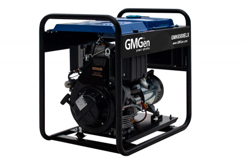 Дизель генератор GMGen GMK6500ELX в контейнере - 5.0 кВт / однофазный (220 В) фото № 1