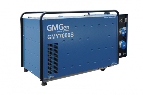 Дизель генератор GMGen GMY7000S в кожухе - 5.0 кВт / однофазный (220 В) фото № 1