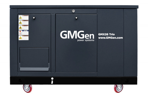 Многотопливный генераторGMGen GMX26 Trio в кожухе - 21 кВт / трёхфазный (380/220 В) фото № 3