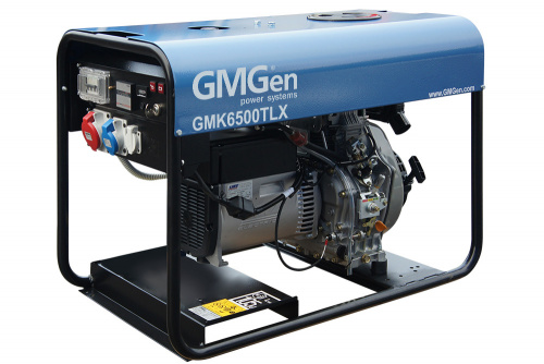 Бензогенератор GMGen GMK6500TLX в контейнере - 4.5 кВт / трёхфазный (380/220 В) фото № 2