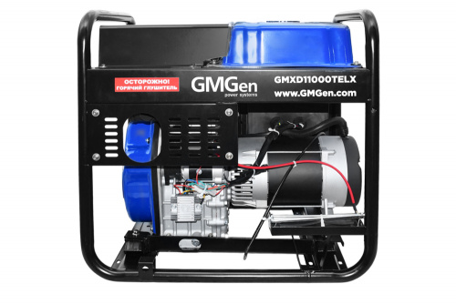 Дизель генератор GMGen GMXD11000TELX - 8.5 кВт / трёхфазный (380/220 В) фото № 3