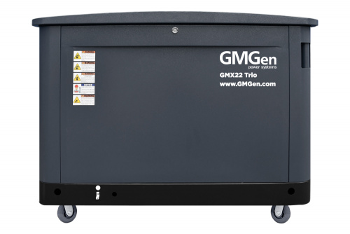 Многотопливный генераторGMGen GMX22 Trio в кожухе - 18.0 кВт / трёхфазный (380/220 В) фото № 3