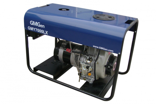 Дизель генератор GMGen GMY7000LX в контейнере - 5.0 кВт / однофазный (220 В) фото № 4